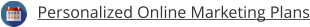 Personalized Online Marketing Plans